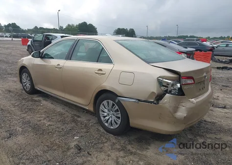 2012 Toyota Camry Le из США, поврежденный, VIN 4T1BF1FK4CU026180